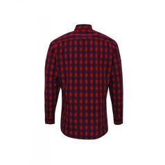   PR250 'MULLIGAN' CHECK - MEN'S LONG SLEEVE COTTON SHIRT