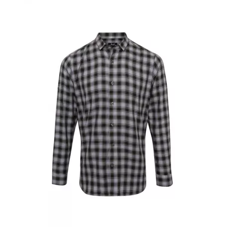PR250 'MULLIGAN' CHECK - MEN'S LONG SLEEVE COTTON SHIRT