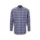 PR250 'MULLIGAN' CHECK - MEN'S LONG SLEEVE COTTON SHIRT