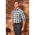 PR254 'GINMILL' CHECK - MEN'S LONG SLEEVE COTTON SHIRT