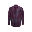 PR256 'SIDEHILL' CHECK - MEN'S LONG SLEEVE COTTON SHIRT