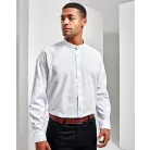 PR258 BANDED COLLAR 'GRANDAD' LONG SLEEVE SHIRT