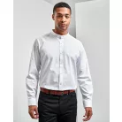 PR258 BANDED COLLAR 'GRANDAD' LONG SLEEVE SHIRT