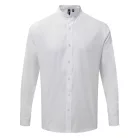 PR258 BANDED COLLAR 'GRANDAD' LONG SLEEVE SHIRT