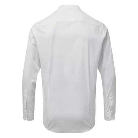 PR258 BANDED COLLAR 'GRANDAD' LONG SLEEVE SHIRT