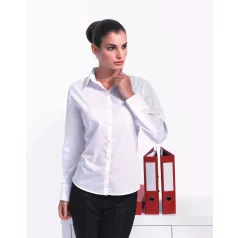PR300 WOMEN'S LONG SLEEVE POPLIN BLOUSE