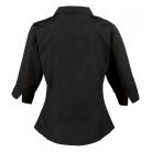 PR305 WOMEN'S POPLIN 3/4 SLEEVE BLOUSE