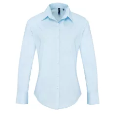   Premier PR307 WOMEN'S POPLIN SUPREME LONG SLEEVE SHIRT 2XL