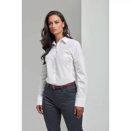 Premier PR307 WOMEN'S POPLIN SUPREME LONG SLEEVE SHIRT 2XL