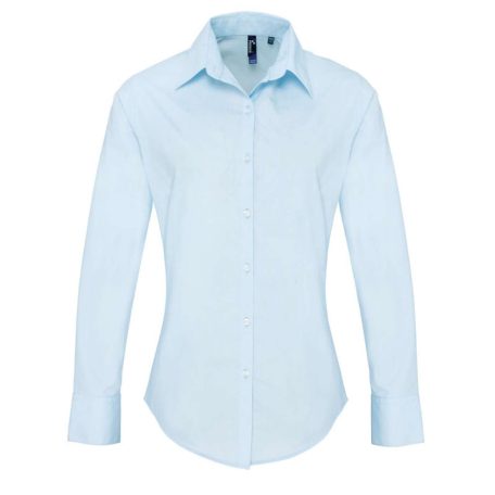 Premier PR307 WOMEN'S POPLIN SUPREME LONG SLEEVE SHIRT S