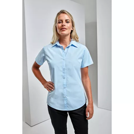 Premier PR309 WOMEN'S POPLIN SUPREME SHORT SLEEVE SHIRT L