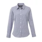 PR320 WOMEN'S LONG SLEEVE GINGHAM MICROCHECK SHIRT