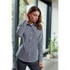 PR320 WOMEN'S LONG SLEEVE GINGHAM MICROCHECK SHIRT