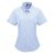 PR321 WOMEN'S SHORT SLEEVE GINGHAM MICROCHECK SHIRT
