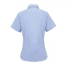 PR321 WOMEN'S SHORT SLEEVE GINGHAM MICROCHECK SHIRT