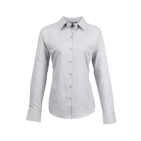 PR334 WOMEN'S LONG SLEEVE SIGNATURE OXFORD BLOUSE