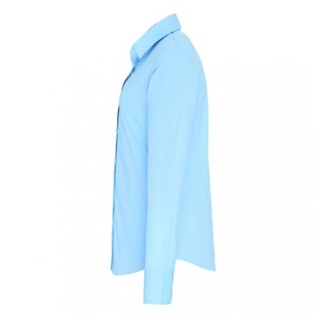 PR344 WOMEN'S STRETCH-FIT COTTON POPLIN LONG SLEEVE SHIRT