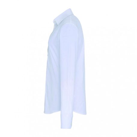 PR344 WOMEN'S STRETCH-FIT COTTON POPLIN LONG SLEEVE SHIRT