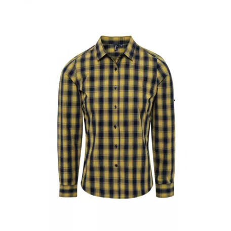 PR350 'MULLIGAN' CHECK - WOMEN'S LONG SLEEVE COTTON SHIRT