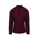 PR350 'MULLIGAN' CHECK - WOMEN'S LONG SLEEVE COTTON SHIRT
