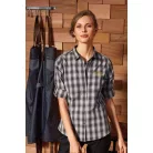 PR350 'MULLIGAN' CHECK - WOMEN'S LONG SLEEVE COTTON SHIRT