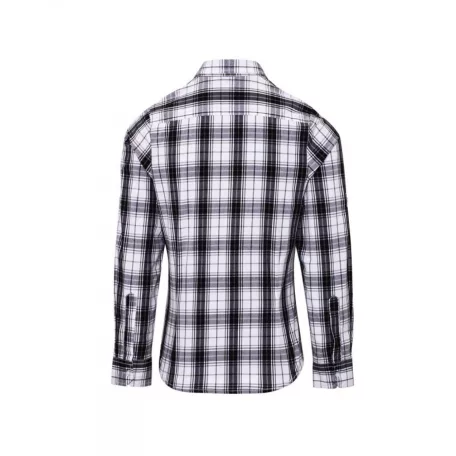 PR354 'GINMILL' CHECK - WOMEN'S LONG SLEEVE COTTON SHIRT