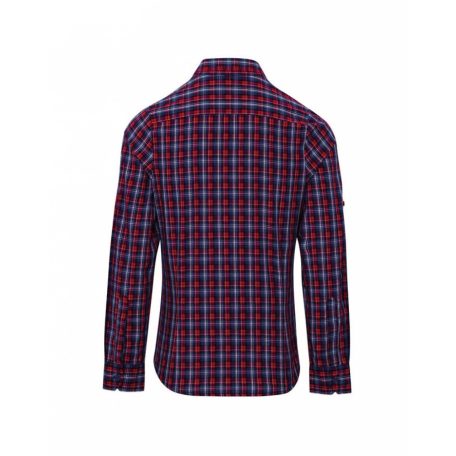 PR356 'SIDEHILL' CHECK - WOMEN'S LONG SLEEVE COTTON SHIRT