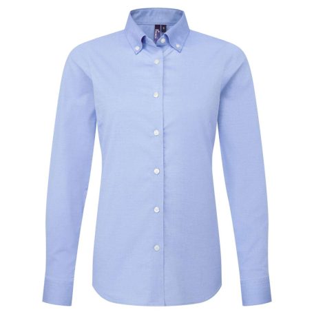 Premier PR384 SUPREME’ OXFORD WOMEN’S LONG SLEEVE SHIRT XS