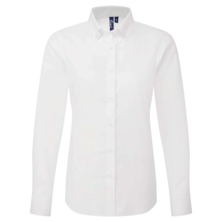 Premier PR384 SUPREME’ OXFORD WOMEN’S LONG SLEEVE SHIRT 2XL