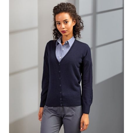 PR402 'ESSENTIAL' ACRYLIC WOMEN'S CARDIGAN