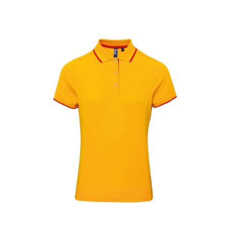 Premier PR619 LADIES’ CONTRAST COOLCHECKER® POLO L