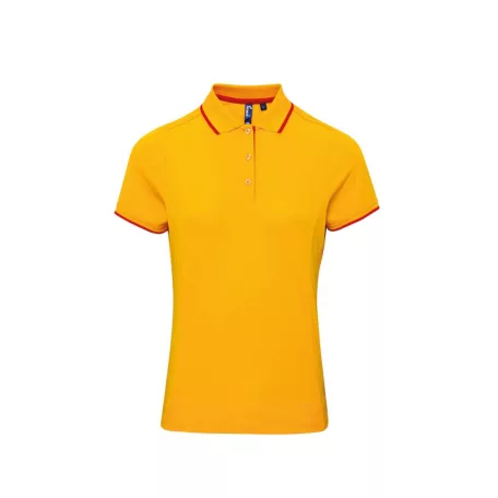 Premier PR619 LADIES’ CONTRAST COOLCHECKER® POLO S