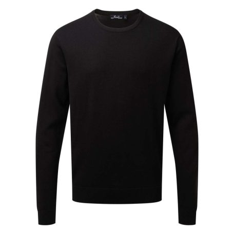 Premier PR692 MEN'S CREW NECK COTTON RICH KNITTED SWEATER S