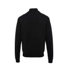 PR695 nyakcipzáras kötött férfi pulóver