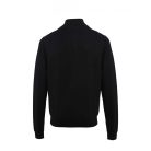 PR695 nyakcipzáras kötött férfi pulóver