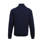 PR695 nyakcipzáras kötött férfi pulóver