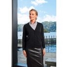 PR697 V nyakú kötött női kardigán