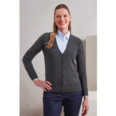 Premier PR697 WOMEN'S BUTTON-THROUGH KNITTED CARDIGAN L