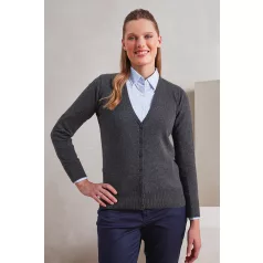 Premier PR697 WOMEN'S BUTTON-THROUGH KNITTED CARDIGAN M