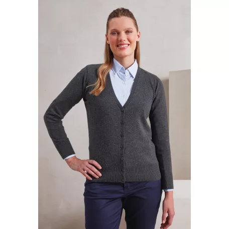 Premier PR697 WOMEN'S BUTTON-THROUGH KNITTED CARDIGAN XL