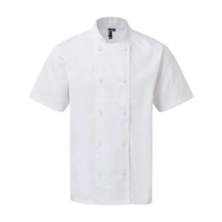 Premier PR902 CHEF'S COOLCHECKER® SHORT SLEEVE JACKET 3XL
