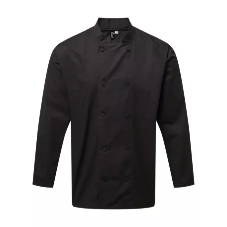 Premier PR903 CHEF'S LONG SLEEVE COOLCHECKER® JACKET WITH MESH BACK PANEL 4XL