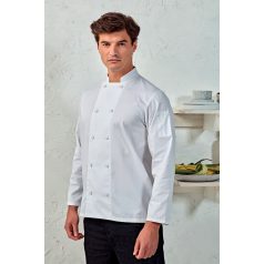   PR903 CHEF'S LONG SLEEVE COOLCHECKER® JACKET WITH MESH BACK PANEL