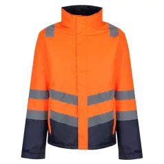 Regatta RETRA219 HI-VIS PRO TWO TONE INSULATED PARKA 3XL