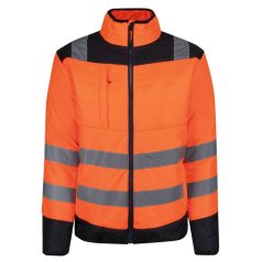 Regatta RETRA483 HI-VIS PRO TWO TONE THERMAL JACKET M