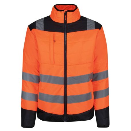 Regatta RETRA483 HI-VIS PRO TWO TONE THERMAL JACKET M