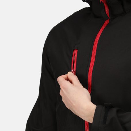 Regatta RETRA701 VENTURER 3 LAYER HOODED PRINTABLE SOFTSHELL JACKET 3XL