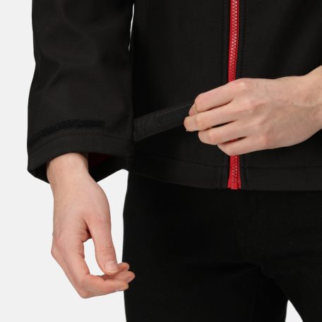 Regatta RETRA701 VENTURER 3 LAYER HOODED PRINTABLE SOFTSHELL JACKET S