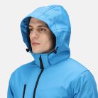 Regatta RETRA701 VENTURER 3 LAYER HOODED PRINTABLE SOFTSHELL JACKET 2XL