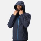 Regatta RETRA701 VENTURER 3 LAYER HOODED PRINTABLE SOFTSHELL JACKET 2XL